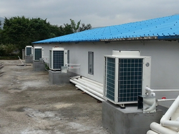 养鳖场空气能恒温热泵工程